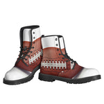 American Football Ball Print Backpack