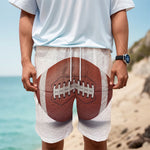 American Football Ball Print Men's Cargo Shorts