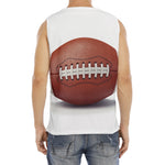 American Football Ball Print Men's Fitness Tank Top