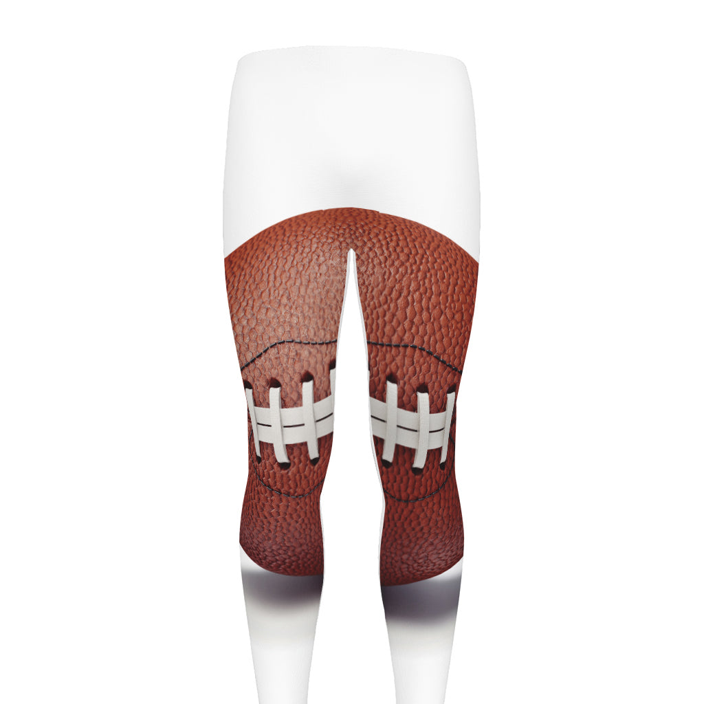 American Football Ball Print Men's leggings