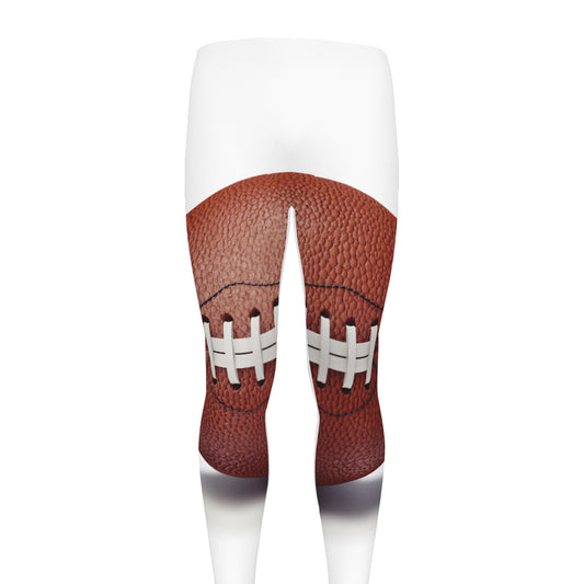 American Football Ball Print Men's leggings