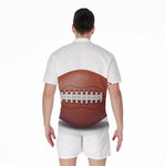 American Football Ball Print Men's Rompers