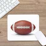 American Football Ball Print Mouse Pad