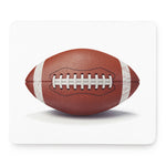 American Football Ball Print Mouse Pad