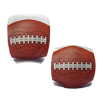 American Football Ball Print Office Chair Cover