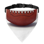 American Football Ball Print Over The Collar Dog Bandana