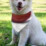 American Football Ball Print Over The Collar Dog Bandana