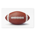 American Football Ball Print Polyester Doormat