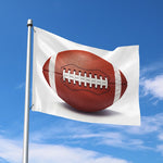 American Football Ball Print Polyester Flag