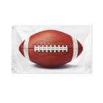 American Football Ball Print Polyester Flag