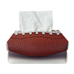 American Football Ball Print Rectangle Tissue Box Cover