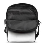 American Football Ball Print Rectangular Crossbody Bag