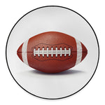 American Football Ball Print Round Floor Mat