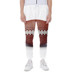American Football Ball Print Scuba Joggers