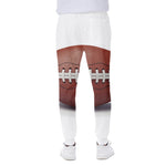 American Football Ball Print Scuba Joggers