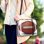American Football Ball Print Shoulder Strap Bible Bag