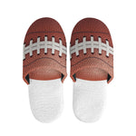 American Football Ball Print Slippers