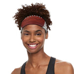 American Football Ball Print Sports Headband