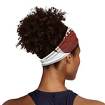 American Football Ball Print Sports Headband
