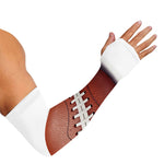 American Football Ball Print Sun Protection Arm Sleeves