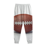 American Football Ball Print Sweatpants