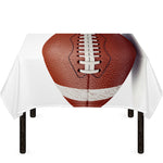 American Football Ball Print Tablecloth