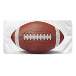 American Football Ball Print Towel