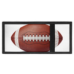 American Football Ball Print Trifold Wallet