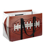 American Football Ball Print Utility Tote Bag