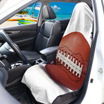 American Football Ball Print Waterproof Car Seat Cover