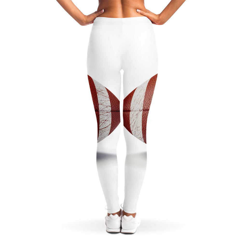 American Football Ball Print Women's Leggings
