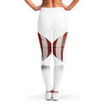 American Football Ball Print Women's Leggings