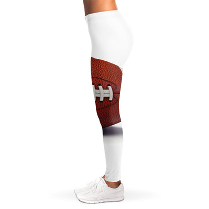 American Football Ball Print Women's Leggings