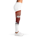 American Football Ball Print Women's Leggings