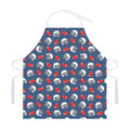 American Football Pattern Print Adjustable Apron
