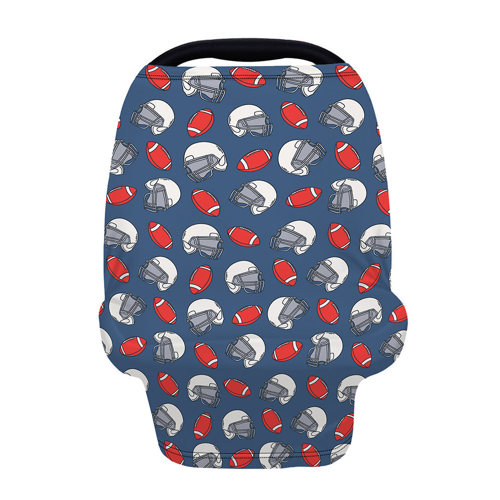 American Football Pattern Print Baby Seat Cover