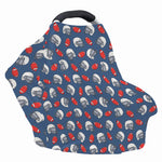 American Football Pattern Print Baby Seat Cover