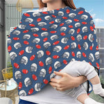 American Football Pattern Print Baby Seat Cover