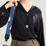 American Football Pattern Print Bag Strap