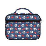 American Football Pattern Print Briefcase Bible Bag