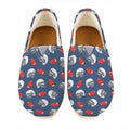 American Football Pattern Print Casual Shoes