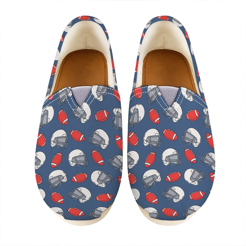 American Football Pattern Print Casual Shoes