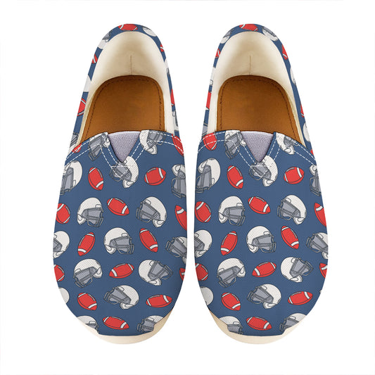 American Football Pattern Print Casual Shoes