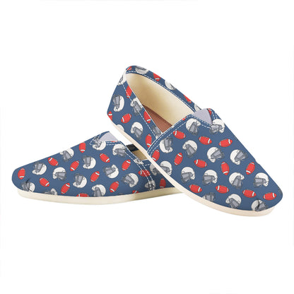 American Football Pattern Print Casual Shoes