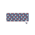 American Football Pattern Print Extended Mouse Pad