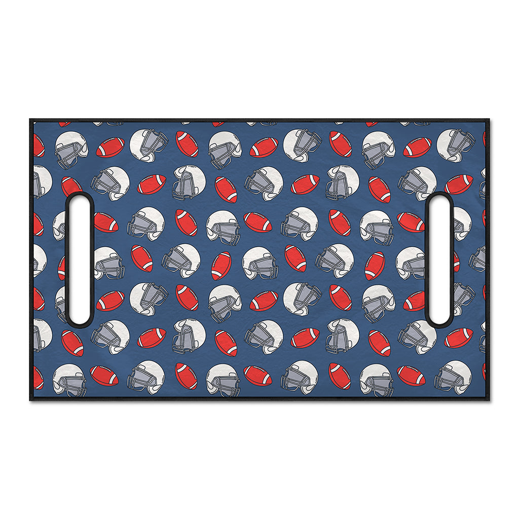 American Football Pattern Print Golf Cart Seat Cover