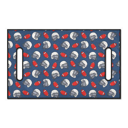 American Football Pattern Print Golf Cart Seat Cover