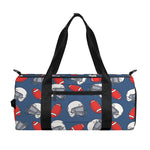 American Football Pattern Print Gym Bag