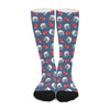 American Football Pattern Print Long Socks