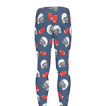 American Football Pattern Print Men's leggings